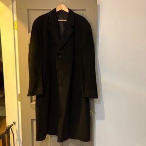 Lauren by Ralph Lauren Black Wool Coat Men’s XL